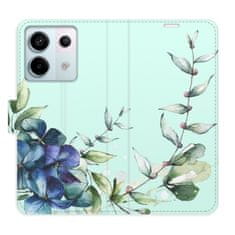 iSaprio Blue Flowers flip tok Xiaomi Redmi Note 13 Pro 5G / Poco X6 5G