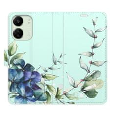 iSaprio Blue Flowers flip tok Xiaomi Redmi 13C