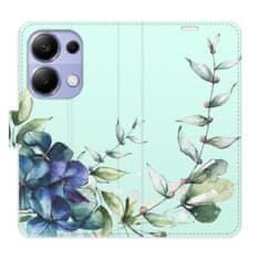 iSaprio Blue Flowers flip tok Xiaomi Redmi Note 13 Pro