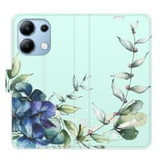 iSaprio Blue Flowers flip tok Xiaomi Redmi Note 13