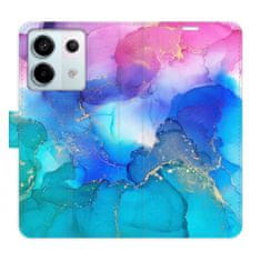 iSaprio BluePink Paint flip tok Xiaomi Redmi Note 13 Pro 5G / Poco X6 5G