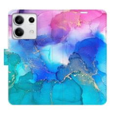 iSaprio BluePink Paint flip tok Xiaomi Redmi Note 13 5G