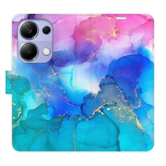 iSaprio BluePink Paint flip tok Xiaomi Redmi Note 13 Pro