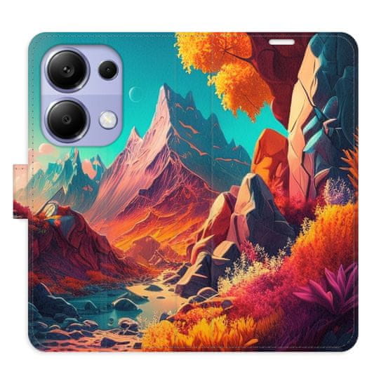 iSaprio Colorful Mountains flip tok Xiaomi Redmi Note 13 Pro