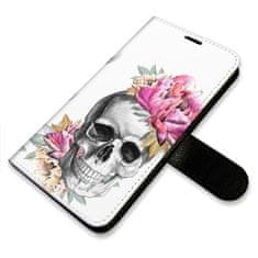 iSaprio Crazy Skull flip tok Samsung Galaxy S24+