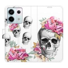 iSaprio Crazy Skull flip tok Xiaomi Redmi Note 13 Pro+ 5G