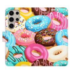 iSaprio Donuts Pattern 02 flip tok Samsung Galaxy S24 Ultra