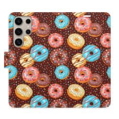 iSaprio Donuts Pattern flip tok Samsung Galaxy S24 Ultra