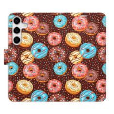 iSaprio Donuts Pattern flip tok Samsung Galaxy S24