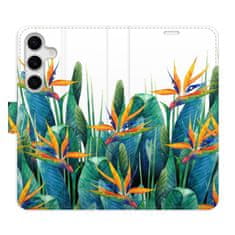 iSaprio Exotic Flowers 02 flip tok Samsung Galaxy S24