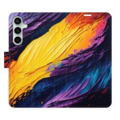 iSaprio Fire Paint flip tok Samsung Galaxy S23 FE