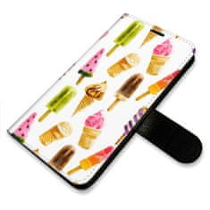 iSaprio Ice Cream Pattern flip tok Samsung Galaxy S24+