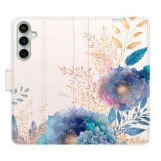 iSaprio Ornamental Flowers 03 flip tok Samsung Galaxy S23 FE