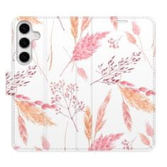 iSaprio Ornamental Flowers flip tok Samsung Galaxy S24+