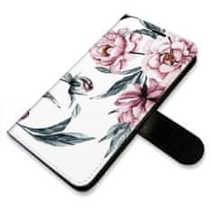 iSaprio Pink Flowers flip tok Samsung Galaxy S24