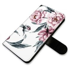 iSaprio Pink Flowers flip tok Samsung Galaxy S24+