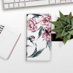 iSaprio Pink Flowers flip tok Samsung Galaxy S24+