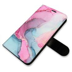 iSaprio PinkBlue Marble flip tok Samsung Galaxy S24 Ultra