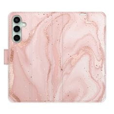 iSaprio RoseGold Marble flip tok Samsung Galaxy S23 FE