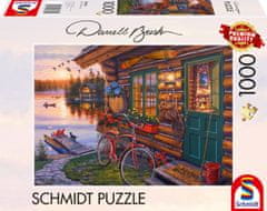 Schmidt Puzzle Házikó a tónál 1000 darab