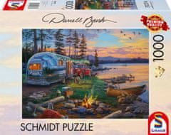 Schmidt Puzzle Táborozók Paradise 1000 darab