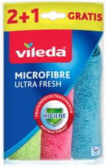 VILEDA Ultra Fresh mikroforgács (2+1db) 167602 VILEDA