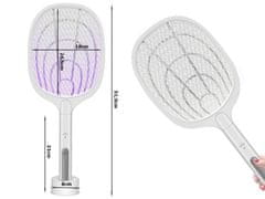 Verkgroup Aku. elektromos ütő UV LED rovarirtó 51cm