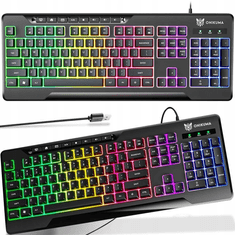 Onikuma G32 RGB Vezetékes Gaming Billentyűzet - Angol (US) (ON-G32/BK)