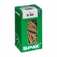 NEW Csavaros doboz SPAX facsavar lapos fejű (5 x 60 mm) (5,0 x 60 mm)