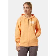 Helly Hansen Pulcsik narancs 162 - 166 cm/S Hh Logo Full Zip 2.0