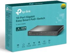 TP-LINK TL-SG1210MPE 10xGb easy smart 8xPOE+ 123W switch,1xSFP