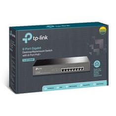 TP-LINK TL-SG1008MP - 8 portos Gigabit asztali switch 8 portos PoE+ kapcsolóval