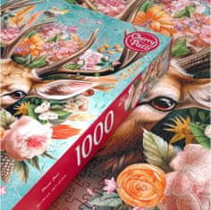 Cherry Pazzi Puzzle Szarvas virágban 1000 db