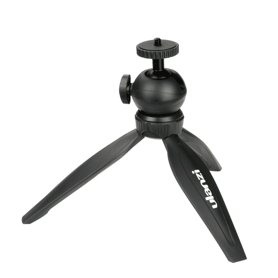 ULANZI MT-03 Mini állvány (Tripod) + Gömbfej - Fekete (UL-0736)