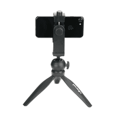 ULANZI MT-03 Mini állvány (Tripod) + Gömbfej - Fekete (UL-0736)