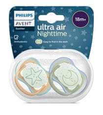 Philips Avent Ultra air éjszakai cumizó 18m+ semleges, 2db