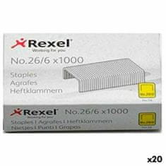 NEW Rexel 1000 darab 26/6 (20 darab)