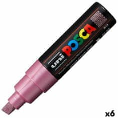 NEW POSCA marker PC-8K rózsaszín (6 db)