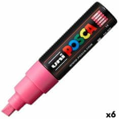 NEW POSCA marker PC-8K rózsaszín (6 db)