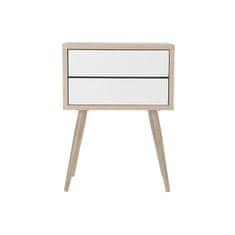 NEW DKD Home Decor fém-fa MDF éjjeliszekrény (42 x 30 x 56 cm)