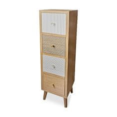 NEW Versa Kapua Wood MDF komód (24 x 116 x 29 cm)