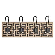 NEW DKD Home Decor Fém MDF Arabec falikar (40 x 8 x 16 cm)