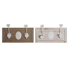 NEW DKD Home Decor Les gyanta Shabby Chic falikar (27 x 9 x 16 cm) (2 db)