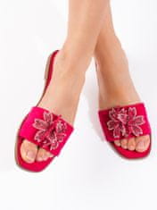 Amiatex Női papucs 107686 + Nőin zokni Gatta Calzino Strech, rózsaszín árnyalat, 41