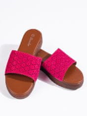 Amiatex Női papucs 107707 + Nőin zokni Gatta Calzino Strech, rózsaszín árnyalat, 41