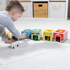 Melissa & Doug Épületek és autók egymásra rakása