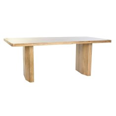 NEW Étkezőasztal DKD Home Decor Natural Mango Wood 200 x 100 x 76 cm