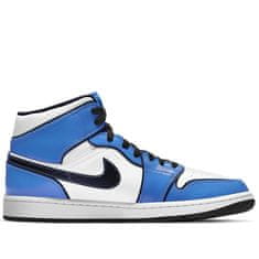 Nike Cipők kosárlabda 43 EU Air Jordan 1 Mid Retro Signal Blue SE