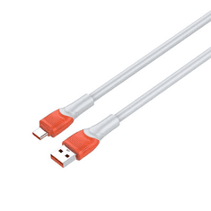 LDNIO LS603 USB-A - USB-C kábel 30W, 3m fehér-narancssárga (LS603 type c)
