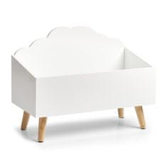 Zeller ZELLER Gyermek játéktároló doboz fehér 58x28x45cm